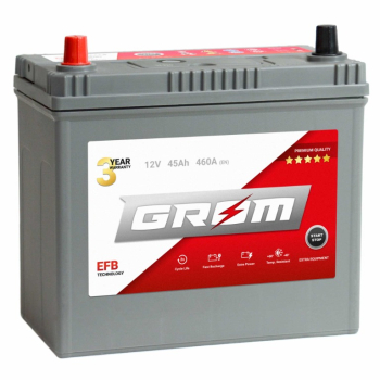Ogłoszenie - Akumulator 45Ah 460A GROM EFB START&STOP Japan Lewy Plus DTR - Konin - 400,00 zł