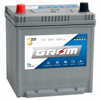 Ogłoszenie - Akumulator 50Ah 450A EN GROM Premium  Japan Lewy Plus DTR - Konin - 350,00 zł