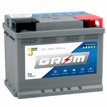 Ogłoszenie - Akumulator 65Ah 650A EN GROM Premium  DTR - Konin - 390,00 zł