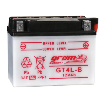 Ogłoszenie - Akumulator motocyklowy 12V 4Ah 60A grom GT4L-B - Piła - 70,00 zł