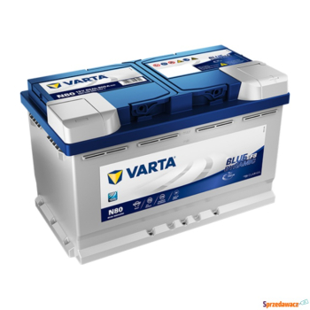 Ogłoszenie - Akumulator 80Ah 800A EFB Varta N80 blue dynamic - Wrocław - 599,00 zł