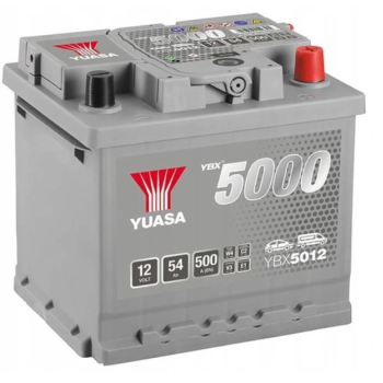 Ogłoszenie - Akumulator 54Ah 500A Yuasa Silver 12V Prawy Plus - Włocławek - 299,00 zł