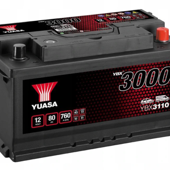 Ogłoszenie - Akumulator 80Ah 760A Yuasa Standard 12V Prawy Plus - Włocławek - 389,00 zł