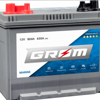Ogłoszenie - Akumulator 80Ah 650A Grom Marine - Kalisz - 430,00 zł