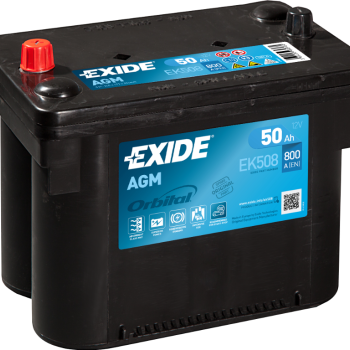 Ogłoszenie - Akumulator 50Ah 800A Exide Orbital AGM START&STOP EK508 - 880,00 zł