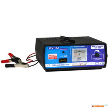 Ogłoszenie - Prostownik 12V 15A z regulacją ładowania Grom - Pabianice - 240,00 zł