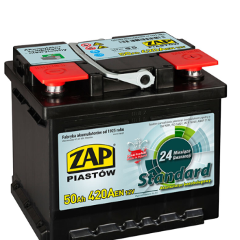 Ogłoszenie - Akumulator 50Ah 420A en Zap Standard - Piła - 259,00 zł