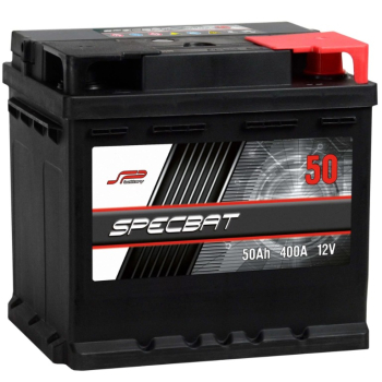 Ogłoszenie - Akumulator 50Ah 400A EN Prawy plus Specbat - Łódzkie - 180,00 zł