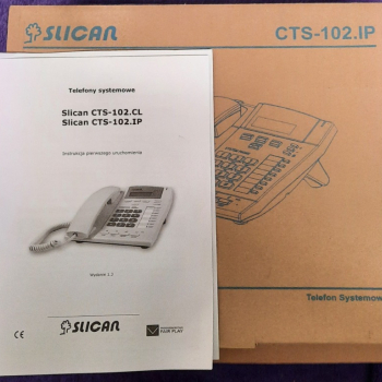 Ogłoszenie - Polecam Telefon Systemowy CTS-102.IP-BK SILCAN - 280,00 zł