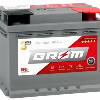 Ogłoszenie - Akumulator 60Ah 600A EFB Grom - 470,00 zł