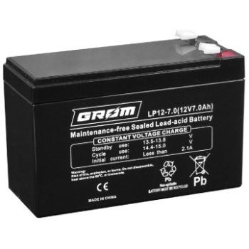 Ogłoszenie - Akumulator 12v 7Ah grom - 59,00 zł