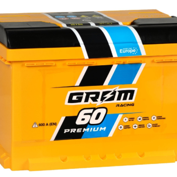 Ogłoszenie - Akumulator 60Ah 600A Grom Racing - 360,00 zł