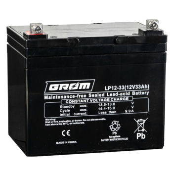 Ogłoszenie - Akumulator żelowy 12V 33Ah LP12-33 Grom - Gdańsk - 230,00 zł