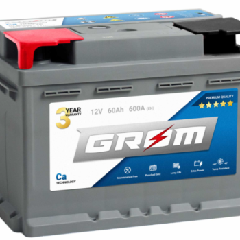 Ogłoszenie - Akumulator 60Ah 600A En Grom Premium Dtr Lewy Plus - 370,00 zł