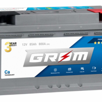 Ogłoszenie - Akumulator 85Ah 800A EN Grom Premium Dtr niski - 490,00 zł