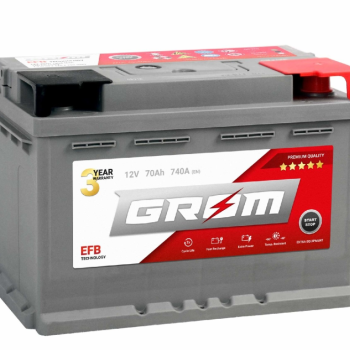Ogłoszenie - Akumulator 70Ah 740A EFB Grom - 560,00 zł
