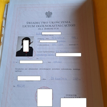 Ogłoszenie - Świadectwo z wpisem , matura z wpisem ! Kupie legalna maturę , załatwię świadectwo maturalne , załatwię maturę z wpisem - Toruń - 900,00 zł