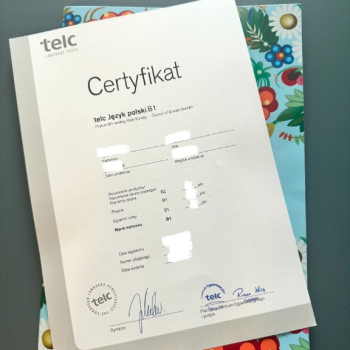 Ogłoszenie - Buy Telc b2 polish language certificate WhatsApp(+371 204 33160)Buy polish telc b1 certificate online without test