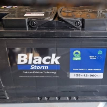 Ogłoszenie - Akumulator 125Ah 900A Black Storm - 420,00 zł