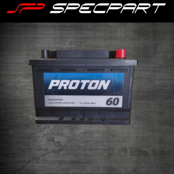 Ogłoszenie - Akumulator PROTON 60Ah 480A EN PRAWY PLUS wysoki - 199,00 zł