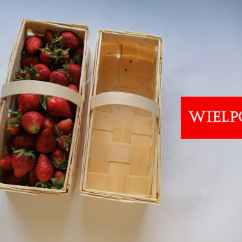Ogłoszenie - Drewniane łubianki do truskawek. Opakowania do truskawek. 1 KG - Wielkopolskie - 2,30 zł