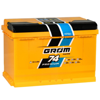 Ogłoszenie - Akumulator 74Ah 720A Grom Racing niski/wysoki - 440,00 zł