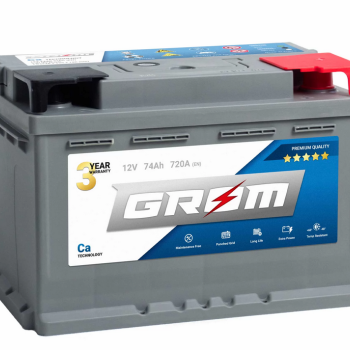 Ogłoszenie - Akumulator 74Ah 720A en Grom - Wielkopolskie - 450,00 zł