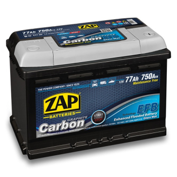 Ogłoszenie - Akumulator ZAP CARBON EFB START&STOP 77Ah 750A – DARMOWY DOWÓZ I WYMIANA - Jastrzębie-Zdrój - 460,00 zł