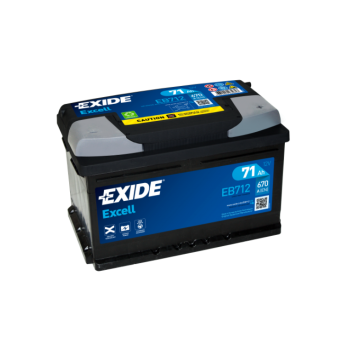 Ogłoszenie - Akumulator 71Ah 670A Exide Excell - 359,00 zł