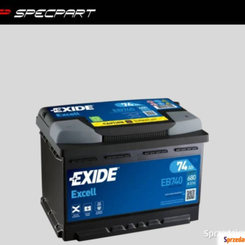 Ogłoszenie - Akumulator 74Ah 680A Exide Excell  - Darmowy dowóz i wymiana - Szczecin - 359,00 zł