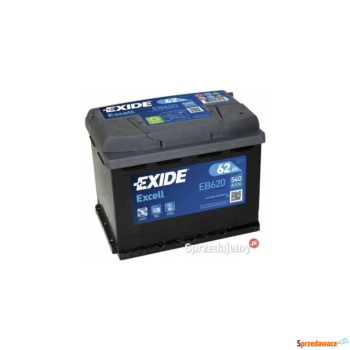 Ogłoszenie - Akumulator 62Ah 540A Exide Excell - Darmowy dowóz i wymiana - Szczecin - 315,00 zł