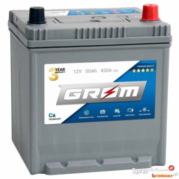 Ogłoszenie - Akumulator 50Ah 450A Grom Premium Japan P+ - Darmowy dowóz i wymiana - Szczecin - 350,00 zł