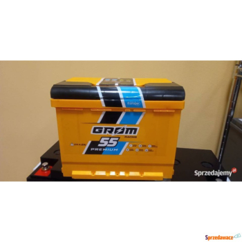 Ogłoszenie - Akumulator 55Ah 510A Grom Racing  - Darmowy dowóz i wymiana - Szczecin - 340,00 zł
