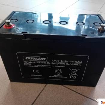 Ogłoszenie - Akumulator 12V 100Ah żelowy Grom LPGS12-100 - Darmowy dowóz i wymiana - Zachodniopomorskie - 750,00 zł