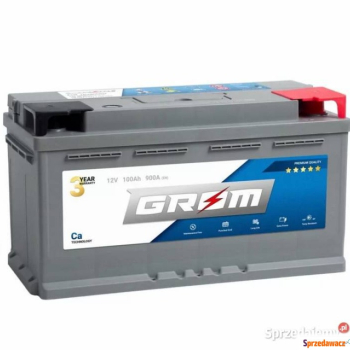 Ogłoszenie - Akumulator 100Ah 900A Grom Premium  - Darmowy dowóz i wymiana - 560,00 zł