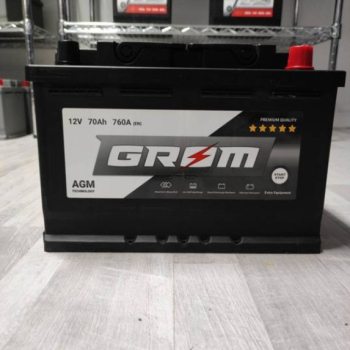 Ogłoszenie - Akumulator 70Ah 760A AGM Start&Stop  P+ GROM - Darmowy dowóz i wymiana - Szczecin - 660,00 zł