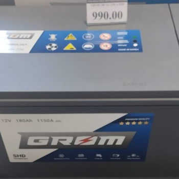 Ogłoszenie - Akumulator 180Ah 1150A Grom SHD Premium  - Darmowy dowóz i wymiana - 990,00 zł