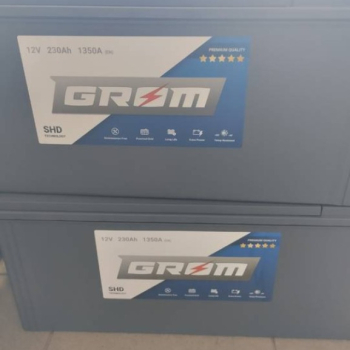 Ogłoszenie - Akumulator 230Ah 1350A  Grom SHD Premium - Darmowy dowóz i wymiana - 1 260,00 zł