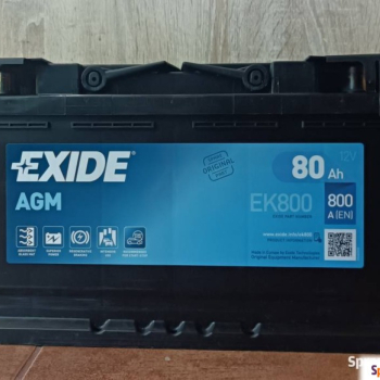 Ogłoszenie - Akumulator 80Ah 800A Exide AGM Start&Stop P+    - Darmowy dowóz i wymiana - Szczecin - 710,00 zł
