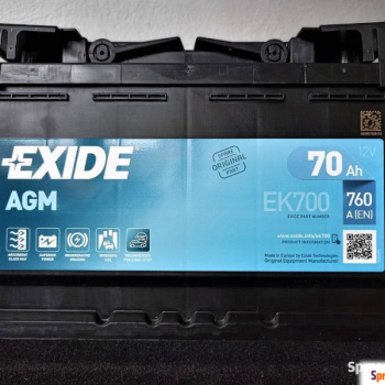 Ogłoszenie - Akumulator 70Ah 760A Exide AGM Start&Stop - Darmowy dowóz i wymiana - Szczecin - 640,00 zł