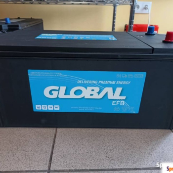 Ogłoszenie - Akumulator 12V 230Ah 1400A Global EFB  - darmowy dowóz i wymiana - Szczecin - 1 340,00 zł