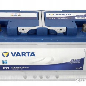Ogłoszenie - Akumulator 80Ah 740A Varta Blue Dynamic F17  - darmowy dowóz i wymiana - Szczecin - 440,00 zł