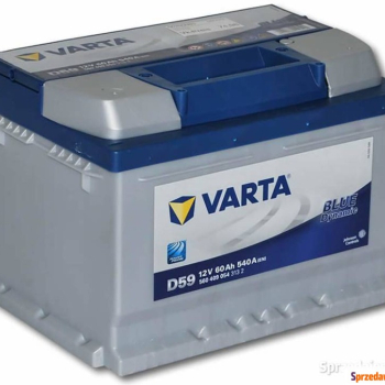 Ogłoszenie - Akumulator 60Ah 540A Varta Blue Dynamic D59 - darmowy dowóz i wymiana - Szczecin - 320,00 zł