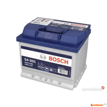 Ogłoszenie - Akumulator 44Ah/440A Bosch 12V  P0001 niski - darmowy dowóz i wymiana - 259,00 zł