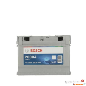 Ogłoszenie - Akumulator 60Ah 540A(EN) Bosch P0004  - darmowy dowóz i wymiana - 330,00 zł