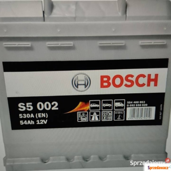 Ogłoszenie - Akumulator 54Ah 530A Bosch Silver S5002 P+ - darmowy dowóz i wymiana - 330,00 zł