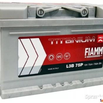 Ogłoszenie - Akumulator 71Ah 680A Fiamm Titatnium Pro 12V P+  - darmowy dowóz i wymiana - 470,00 zł