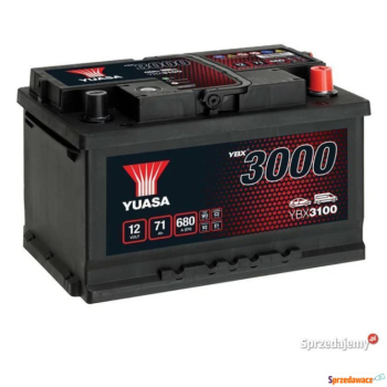 Ogłoszenie - Akumulator 71Ah 680A Yuasa Standard 12V P+ - darmowy dowóz i wymiana - 369,00 zł