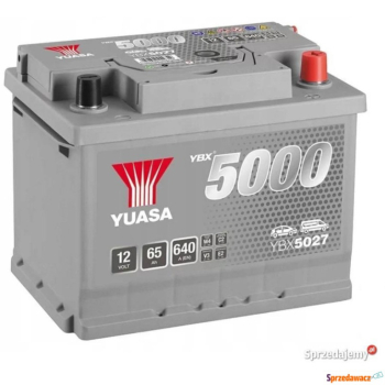 Ogłoszenie - Akumulator 65Ah 640A Yuasa Silver 12V  P+ - darmowy dowóz i wymiana - Zachodniopomorskie - 350,00 zł