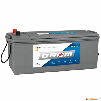 Ogłoszenie - Akumulator 180Ah 1050A Grom Premium EN L+ - Darmowy dowóz i wymiana - Szczecin - 900,00 zł